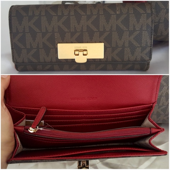 NWT Michael Kors satchel w wallet - Picture 5 of 8